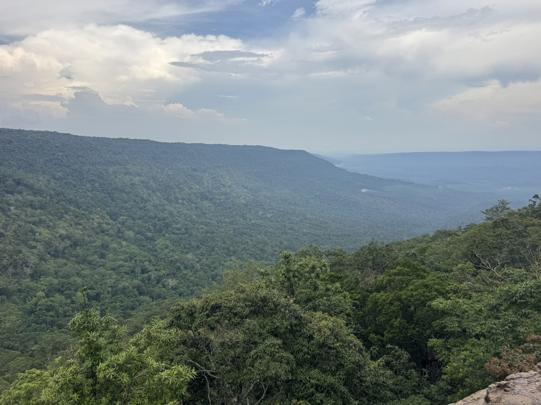 Utsikt over landskapet i Khao Yai