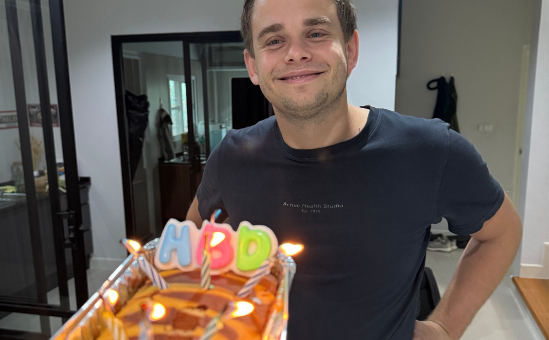 Oles fantastiske bursdagskake til Malene